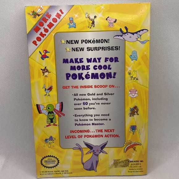 The Official Pokémon Handbook #3 Scholastic First Edition Book Nintendo 2001 - Picture 3 of 12